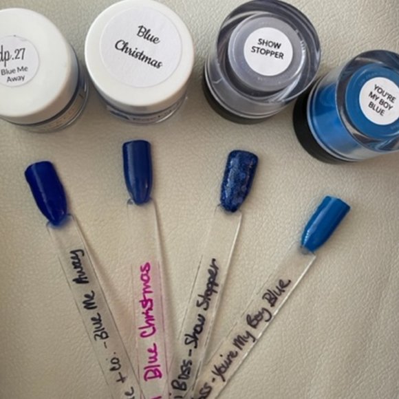 Mini Dip Bundle - I've Got the Blues - Mani Boss, Sparkle & Co, & Rocky Mountain - Picture 10 of 16